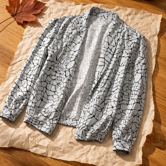 💙Handsewn Single Button Jacket. - Picture 2 of 2